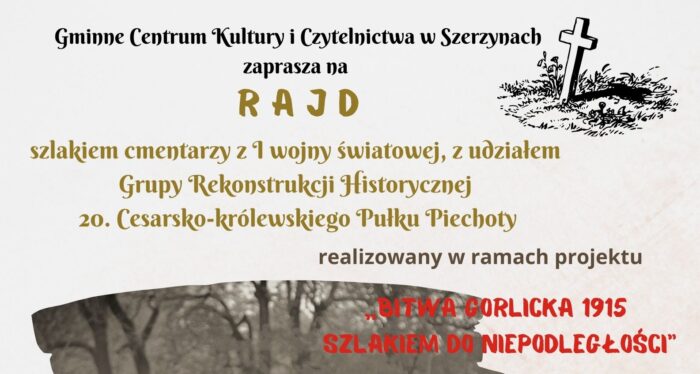 Miniaturka artykułu Rajd Szlakiem cmentarzy z I wojny światowej, z udziałem Grupy Rekonstrukcji Historycznej 20. Cesarsko-królewskiego Pułku Piechoty