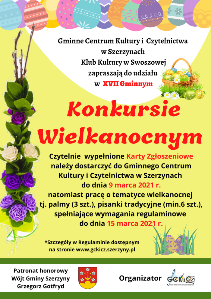 Miniaturka artykułu XVII GMINNY KONKURS WIELKANOCNY