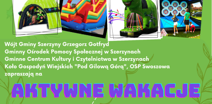 Miniaturka artykułu AKTYWNE WAKACJE W SWOSZOWEJ