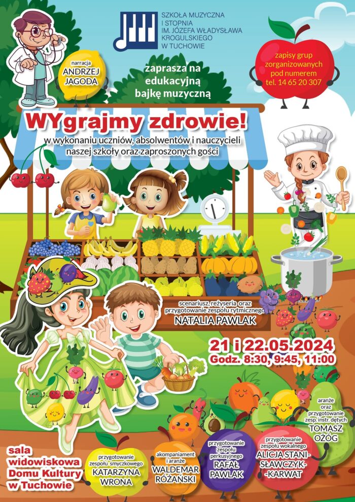 Miniaturka artykułu Wyjazd na edukacyjną bajkę muzyczną pt. Wygrajmy zdrowie”,